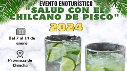 Programación Oficial del  I Evento Enoturístico "Salud con Chilcano de Pisco - Chincha 2024"