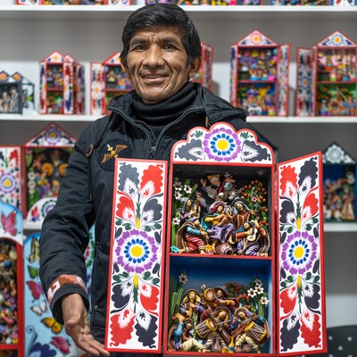 Feria  Artesanías del Perú en Ayacucho