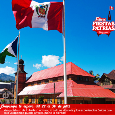 Fiestas Patrias Distrito de Oxapampa