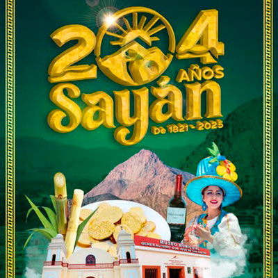 204° Aniversario de creación política del Distrito de Sayán