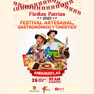 Festival artesanal, gastronómico y turístico Andahuaylas 2023