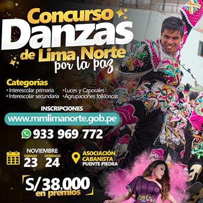 Concurso Danzas de Lima Norte por La Paz