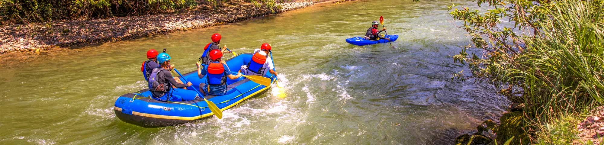 Canotaje en el río Utcubamba