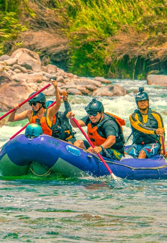 Canotaje en el Río Cañete