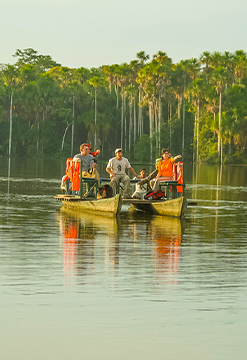 Sandoval Lake Lodge dentro de la Reserva Nacional Tambopata