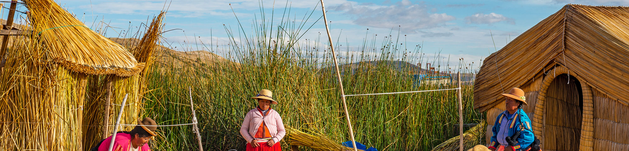 Islas flotantes de los Uros