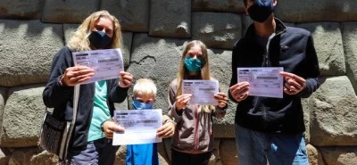 Familia francesa se quedó en el Perú por más de siete meses a la espera de conocer Machu Picchu