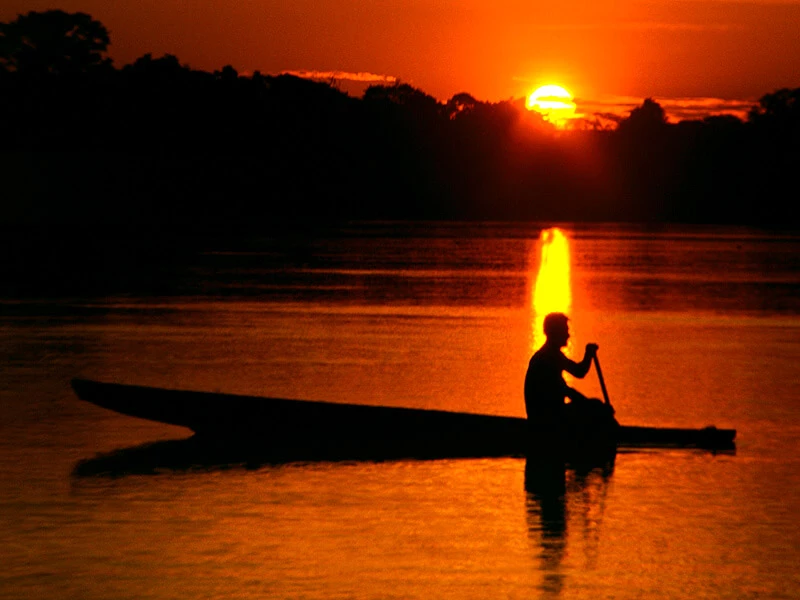 El río Amazonas y la selva de los espejos